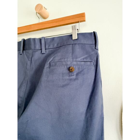 J.Crew Factory | NWOT | Straight-fit flex chino pant in Blue | Sz 33x32 - Picture 8 of 10